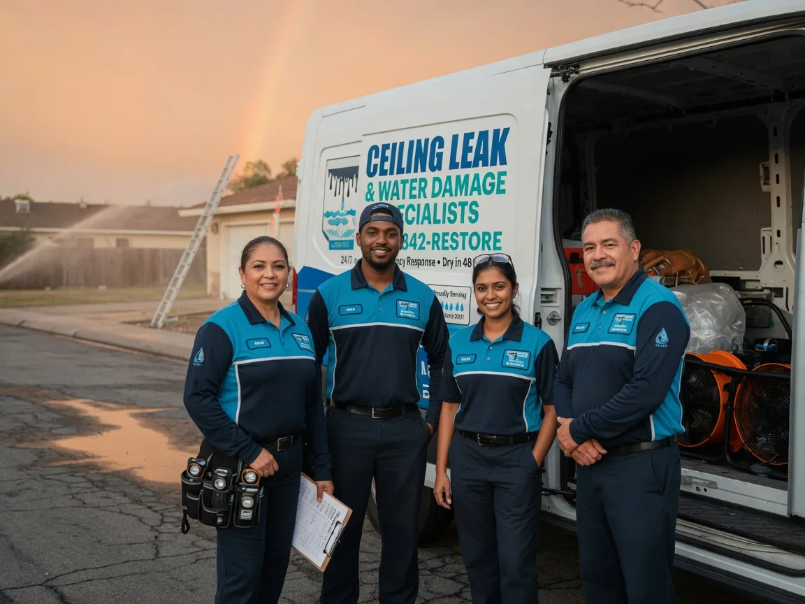 Ceiling Leak Cleanup company in Dustin, OK